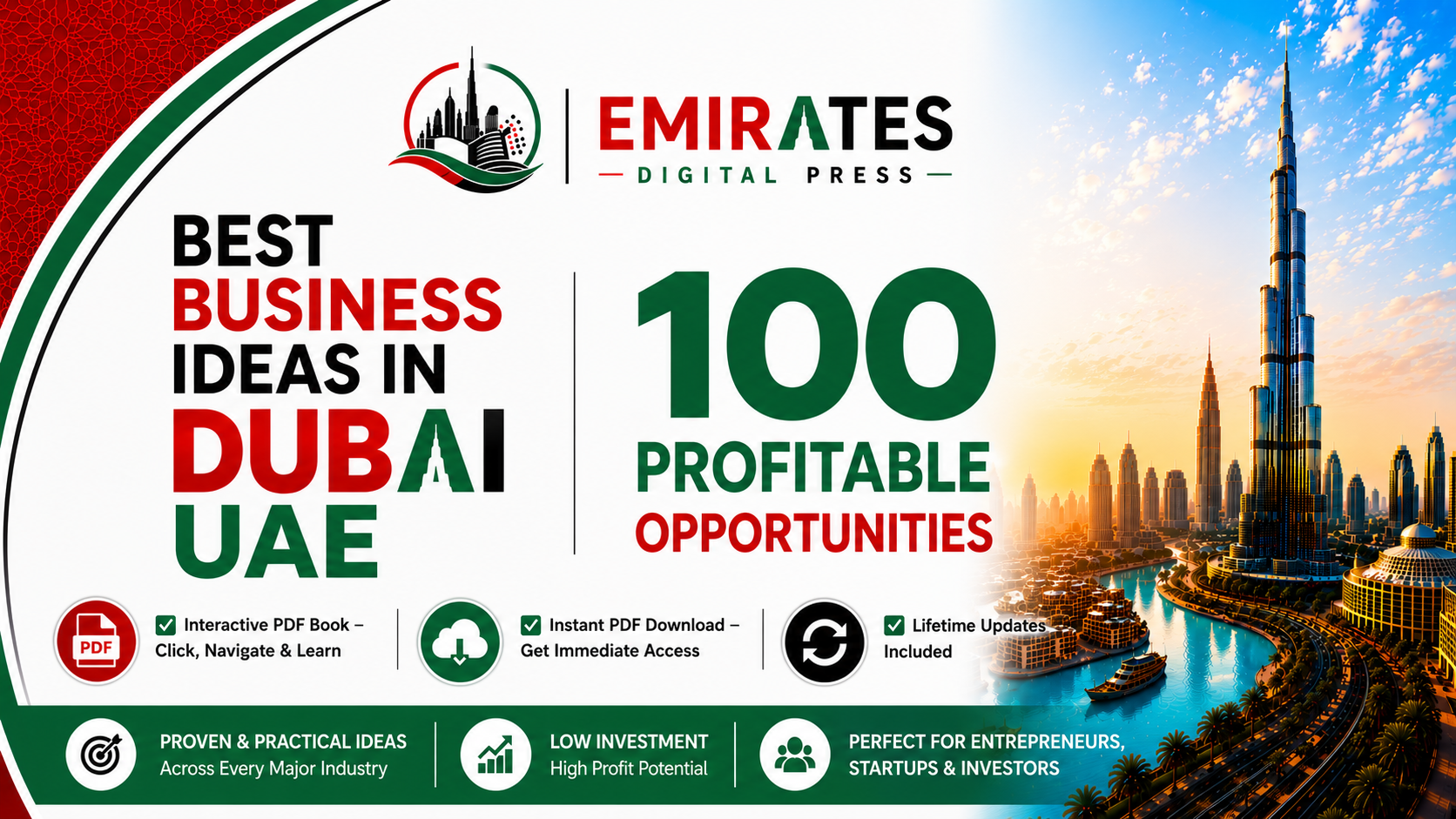 Profitable Business Ideas in Dubai UAE Discover high-potential business opportunities across Dubai's fastest-growing industries and learn how to evaluate, launch, and grow a successful venture.